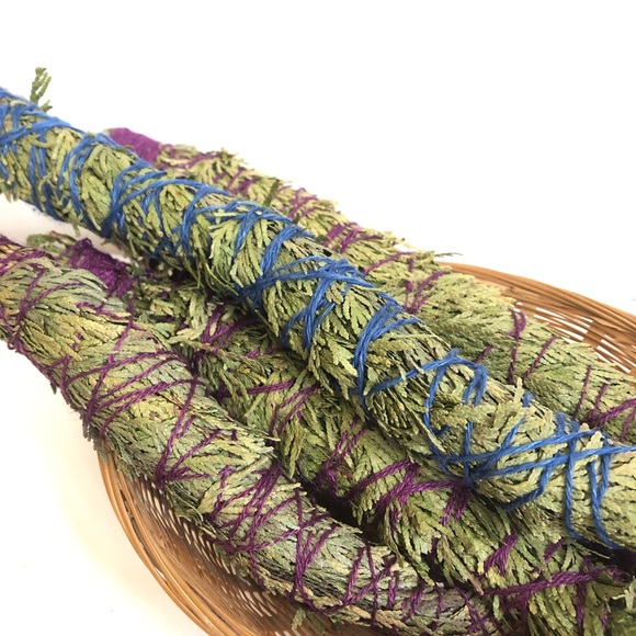 Cedar Cleansing Bundle. Hand wrapped - Picture 2 of 3